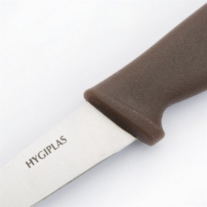 Kniv med brun klinga 9 cm - Hygiplas - Fourniresto