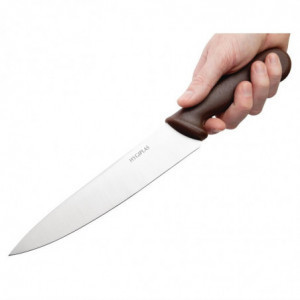 Kockkniv Brun Blad 21,5 cm - Hygiplas - Fourniresto