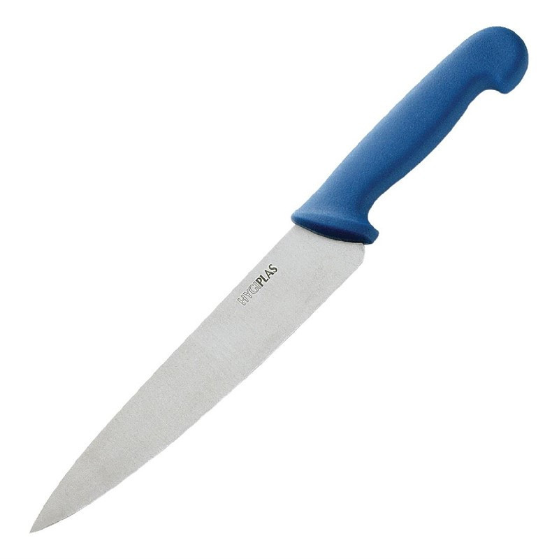 Kockkniv Blå Blad 21,5 cm - Hygiplas - Fourniresto