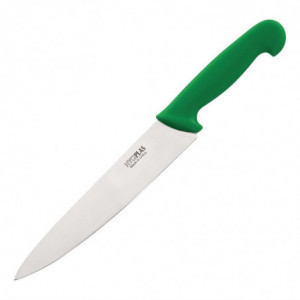 Kockkniv Grön Blad 21,5 cm - Hygiplas - Fourniresto