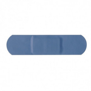 Förband Blå Standard - 70 x 25 mm - Paket om 100 - FourniResto - Fourniresto
