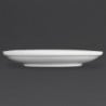 White Stackable Saucer - Set of 12 - Olympia - Fourniresto