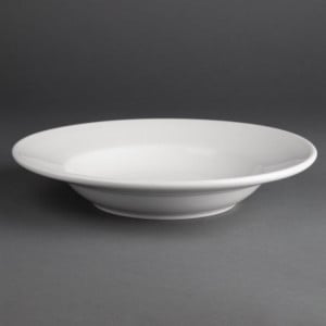 Sopptallrik och pastatallrik 210 ml Ø 228 mm - Set om 6 - Athena Hotelware - Fourniresto