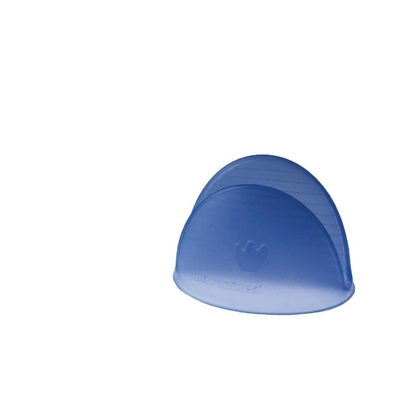 Värmetålig silikonvante i blått - Pavoni - Fourniresto
