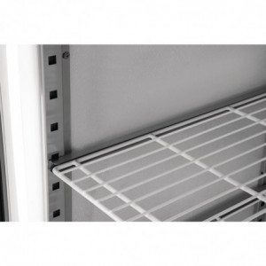 White Double Door 1200 L Negative Refrigerated Cabinet Gn 2/1 - Polar - Fourniresto