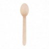 Biodegradable Wooden Dessert Spoon 166mm - Pack of 100 - Fiesta Green - Fourniresto