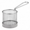 Presentation Basket With Handle Ø 80 Mm - Olympia - Fourniresto