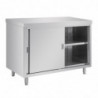 Stainless Steel Freestanding Cupboard 1200 x 600 mm - Vogue - Fourniresto