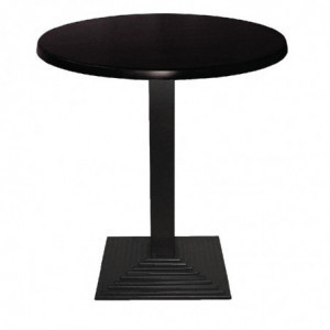 Bord av fyrkantigt bord med trappstegseffekt i gjutjärn 425 x 720 mm - Bolero - Fourniresto