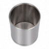 Stainless Steel Waste Paper Basket - 10.2 L - Bolero - Fourniresto