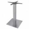 Pied De Table Carré En Inox 720 X 430 Mm - Bolero - Fourniresto