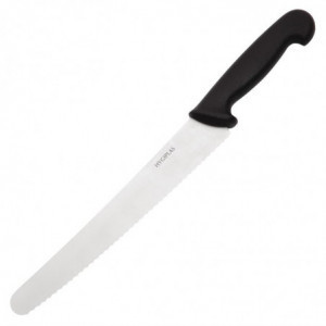 Kniv för bakning Svart 25 cm - Hygiplas - Fourniresto