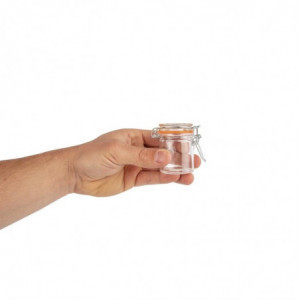 Mini Glass Jar 50 ml - Set of 12 - Vogue - Fourniresto