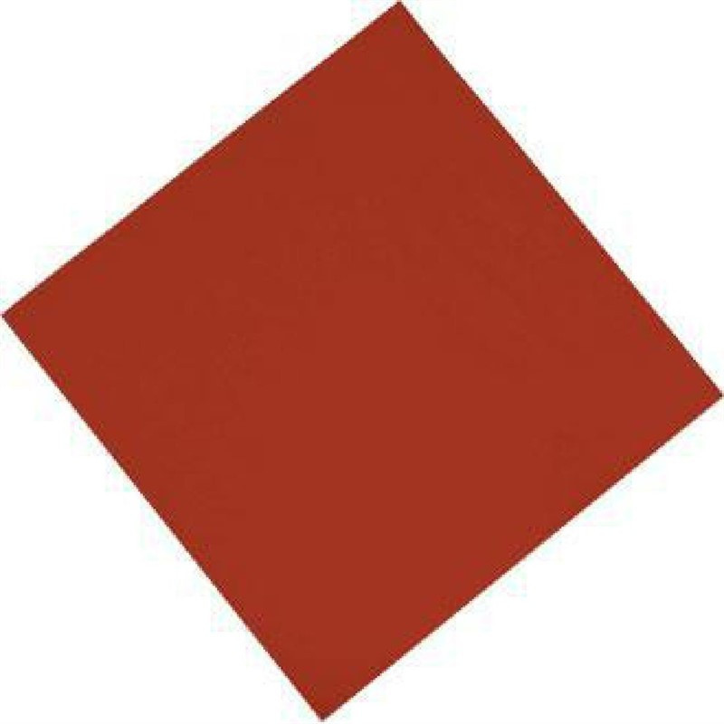 Punainen kaksikerroksinen paperinen pöytäliina 300 x 300 mm - 1500 kpl - FourniResto - Fourniresto