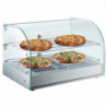 Vitrine Chauffante de Comptoir 2 Niveaux 45 L - Buffalo - Fourniresto