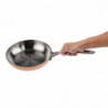 Copper 3 Layer Induction Pan Ø 240 mm - Vogue - Fourniresto