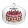 Glass Cake Cloche Ø 285 mm - Olympia - Fourniresto