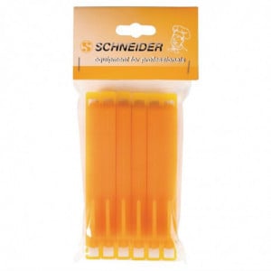 Stängklämma för påsar 120 mm - 6-pack - Schneider - Fourniresto