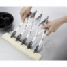 Extendable Multi-Cut 5 Smooth Blades Roller - Vogue - Fourniresto