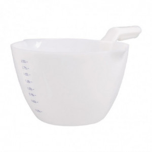 Bowl Measuring in Microwaveable Polypropylene 2L - Schneider - Fourniresto