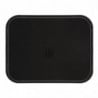 Plateau Rectangulaire Antidérapant en Fibre de Verre Camtread Noir 45,7 cm - Cambro - Fourniresto