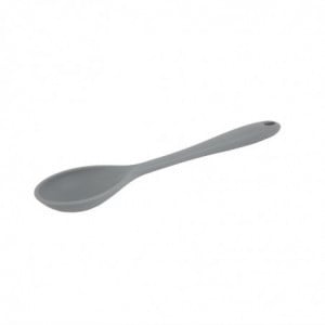 Grey Heat-Resistant Silicone Spoon 275mm - Vogue - Fourniresto