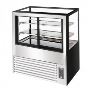 Vitrine Kyldisk Service Bak Serie U - 485 L - Polar