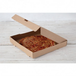 Pizzakartonger Kraft 30 cm - 100-pack - Fiesta Green - Fourniresto