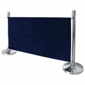 Dark Blue Canvas Barrier - Bolero - Fourniresto