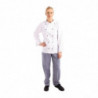 Keittiöpaita Chicago unisex pitkillä hihoilla valkoinen koko L - Whites Chefs Clothing - Fourniresto