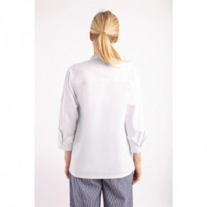 Köksjacka Chicago unisex långärmad vit storlek S - Whites Chefs Clothing - Fourniresto