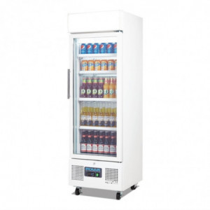 White Positive Refrigerated Display Case Series G - 218 L - Polar - Fourniresto