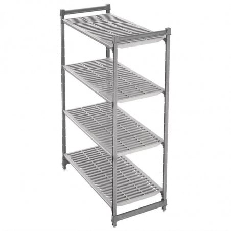 Yksikkö, jossa on 4 avohyllyä - L 1525 x S 610 mm - Cambro