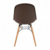 Molded PP Chair with Metal Structure Arlo Café - Set of 2 - Bolero - Fourniresto