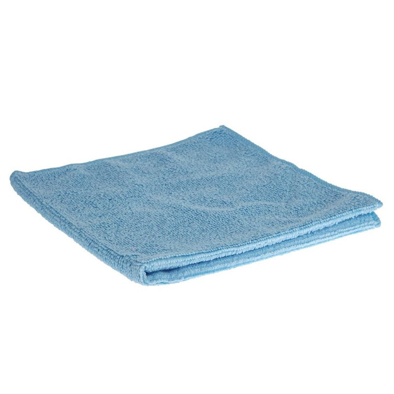 Blue Microfiber Cloths - Pack of 5 - Jantex