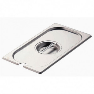 Stainless Steel Lid with Notch GN 1/3 - Gastro M - Fourniresto