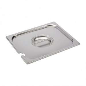 Stainless Steel Lid with Notch GN 1/2 - Gastro M - Fourniresto