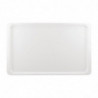 Polyester GN1/1 530x325mm White Service Tray - Roltex - Fourniresto