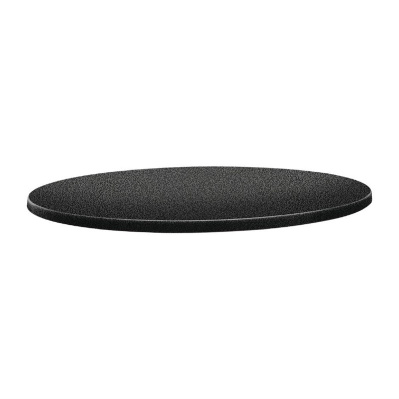 Plateau De Table Rond Classic Line Anthracite - Ø 700mm  - Topalit