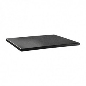 Rectangular Classic Line Anthracite Table Top - L 1200 x W 800 mm - Topalit