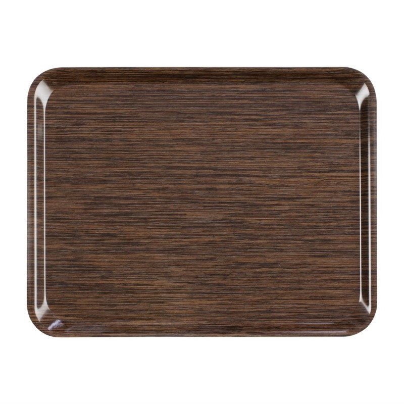 Melamine Self Service Tray 46x36cm Wenge - Roltex - Fourniresto