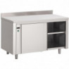 Armoire Chauffante en Inox avec Dosseret - L 1600 x P 700mm - Gastro M