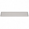 Väggmonterad hylla i rostfritt stål - L 1800 x 400mm - Gastro M
