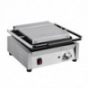 Large Smooth Bistro Single Contact Grill - Buffalo - Fourniresto