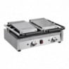 Grill med dubbelkontakt Bistro Slät/Slät 230V - Buffalo