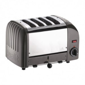 Grilli-Leipäkone 4 Viipaletta Antrasiitti Vario - Dualit