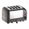 Grilli-Leipäkone 4 Viipaletta Antrasiitti Vario - Dualit