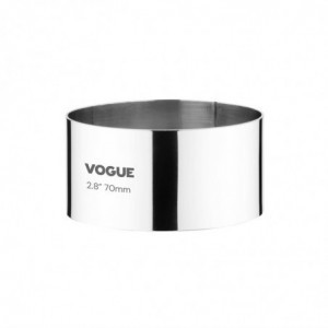 Cirkel av mousse - Ø 70 x H 35 mm - Vogue