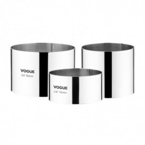 Cirkel av mousse - Ø 70 x H 35 mm - Vogue