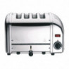 4-Slice Stainless Steel Toaster - 130 Slices/h - Dualit